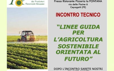 LINEE GUIDA PER L’AGRICOLTURA SOSTENIBILE ORIENTATA AL FUTURO